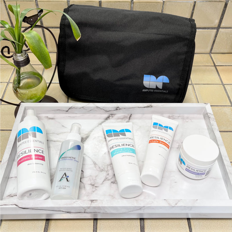 Core Skincare Regimen Kit, 5 Products, Toiletry Kit Included