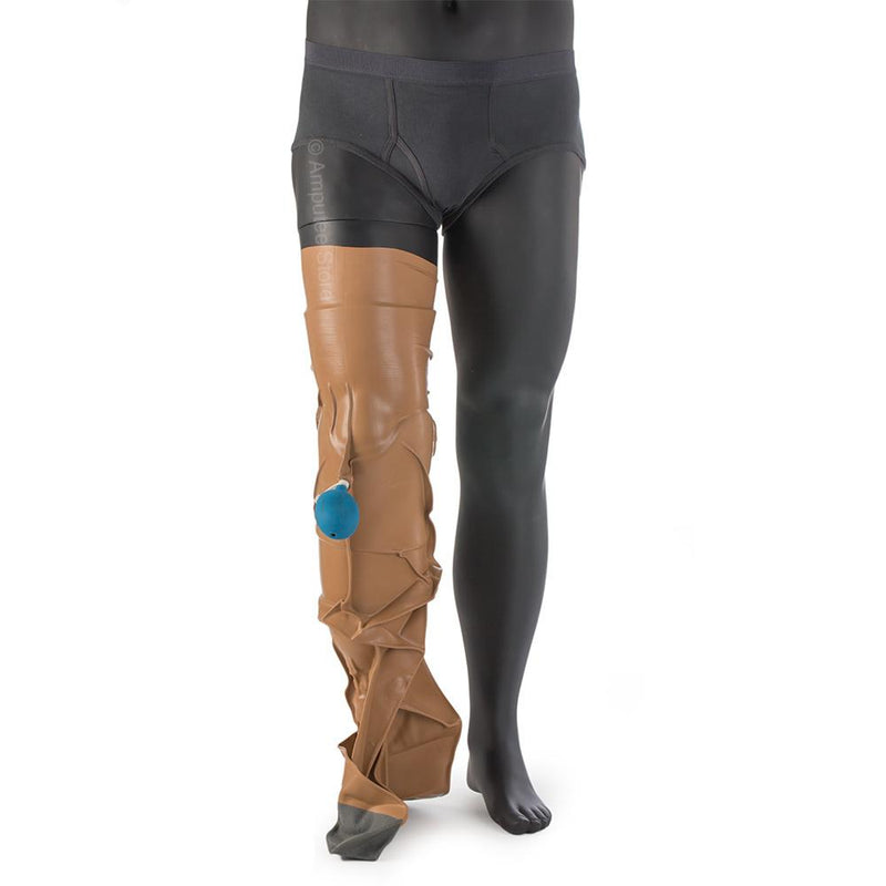 DryPro Waterproof Prosthetic Leg Cover, Non-Skid Foot, Vacuum Seal