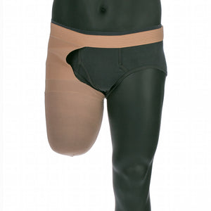 Juzo compression sock for above knee amputees to limit edema size short.