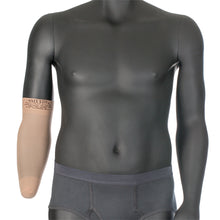 Load image into Gallery viewer, Knit-Rite Prosthetic Sheath for above knee amputee in beige color.