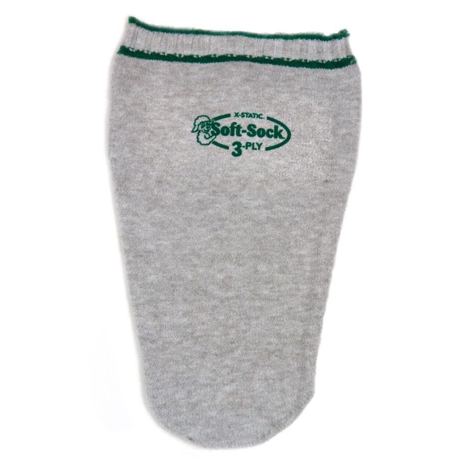  Knit-Rite Soft Sock with X-static that keeps your stump socks smelling fresh and prevents odors from sweating.