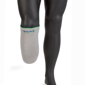 Below Knee Knit-Rite soft sock with static helps manage socket volume with 1, 3, 5 ply thicknesses.