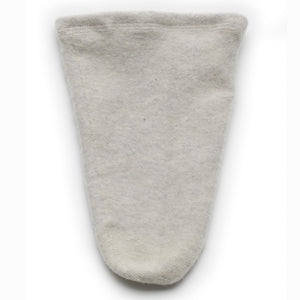 Knit-Rite X-Wool Prosthetic Sock fleeced and combed soft wool inside.