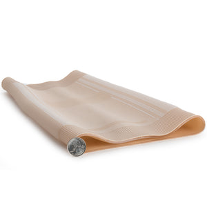 Ossur Genu Prosthetic Sleeve is made with TPE gel adhesion to limit pistoning.