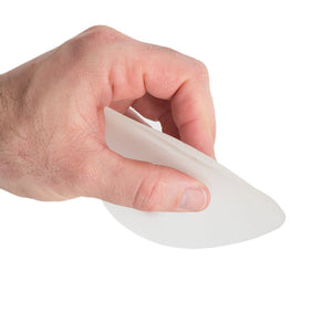 Soft Distal End Pad provides gel cushion inside your liner or along the bottom of your prosthetic socket.