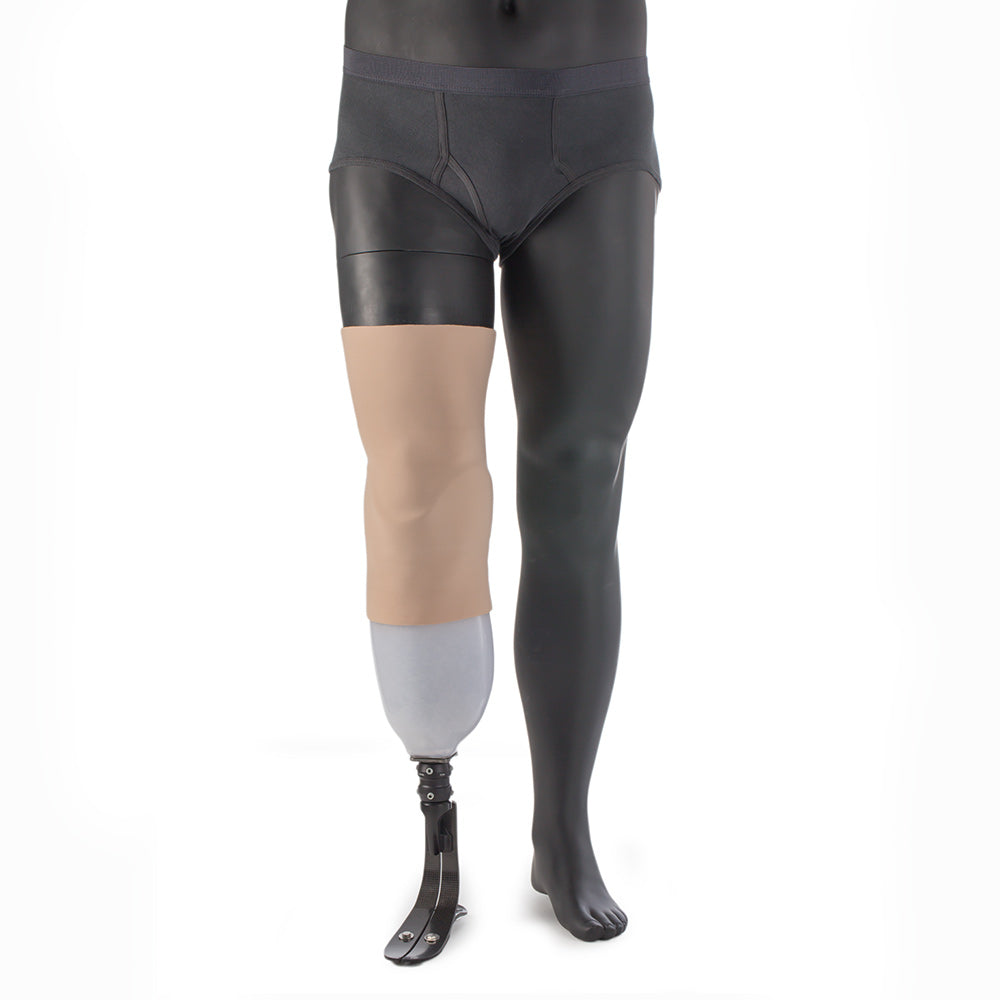 Silipos Silipos DuraGel Prosthetic Sleeve with reinforced knee for durability.