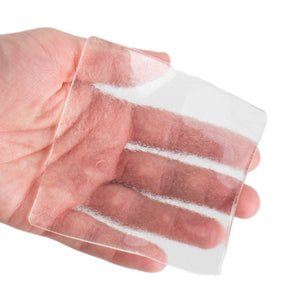 Silipos Gel squares for scar management and skin conditioning.