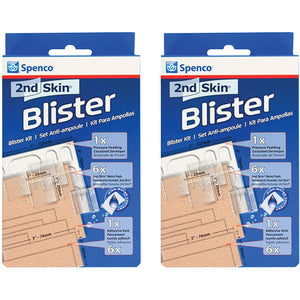 Spenco 2nd Skin blister kit to heal and protect new prosthetic wounds.